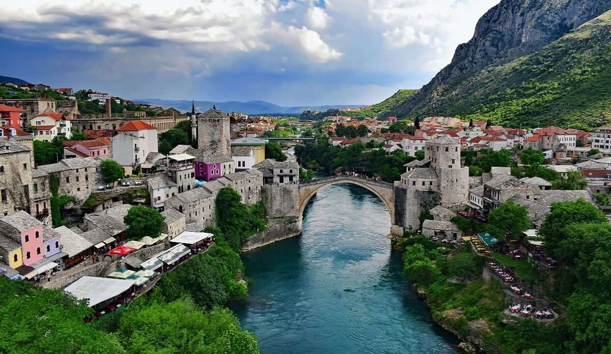 Bild 1 Mostarbrücke